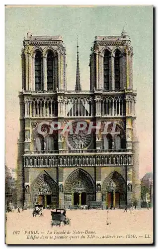 Paris - 4 - Notre Dame - Cartes postales