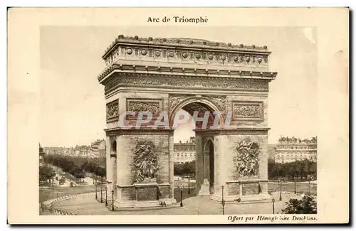 Paris - 8 - Arc de Triomphe Cartes postales