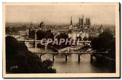 Paris - Vue Generale Cartes postales