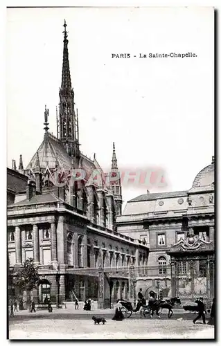 Paris - 1 - La Sainte Chapelle Cartes postales