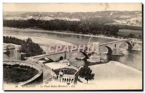 Avignon - Le Pont Saint Benezet - Cartes postales