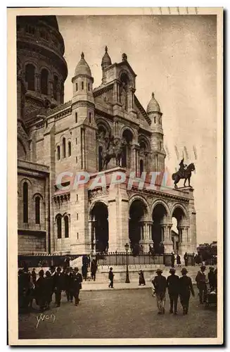 Paris - 18 - Le Sacre Coeur - Entree de la Basilique - Cartes postales