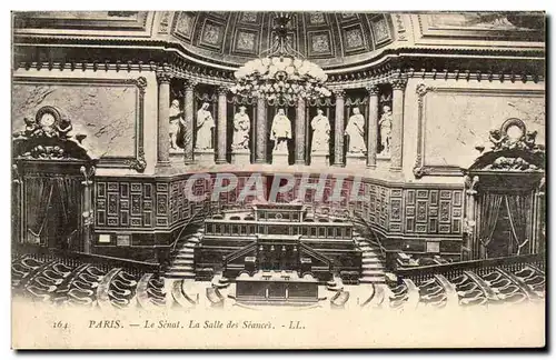 Paris - 6 - Le Senat - La Salle des Seances - Cartes postales