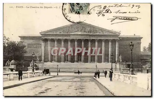 Paris - La Chambre des Deputes - Cartes postales