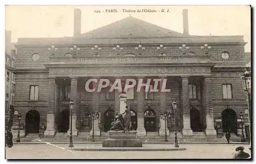 Paris - 6 - Theatre de l&#39Odeon - Cartes postales