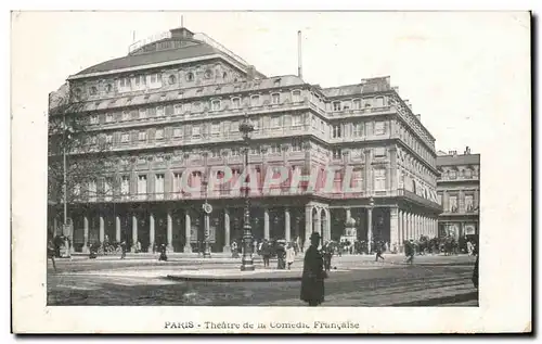 Paris - 1 - Theatre de la Comedie Francaise- Ansichtskarte AK