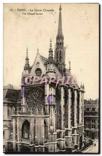 Paris -1 - La Sainte Chapelle - Cartes postales