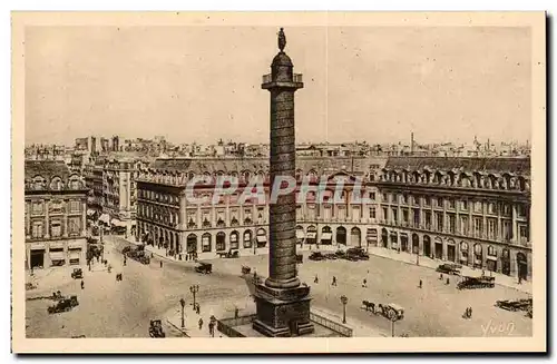 Paris Cartes postales Place et colonne Vendome