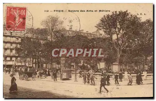 Paris Cartes postales Square des Arts et Metiers