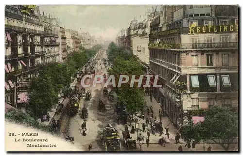 Paris Cartes postales Boulevard Montmartre