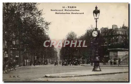 Paris Ansichtskarte AK Boulevard Malesherbes