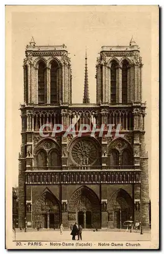 Paris Cartes postales Notre Dame