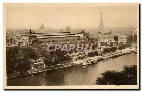 Paris Cartes postales La Seine au Quai d&#39Orsay (Tour Eiffel)