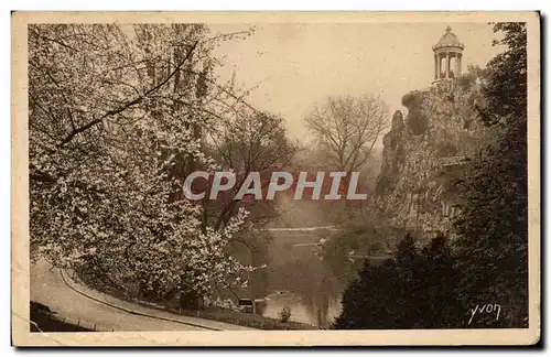 Paris Ansichtskarte AK Le parc des Buttes Chaumont