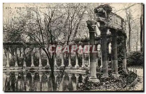 Paris Ansichtskarte AK Parc Monceau Les colonnes