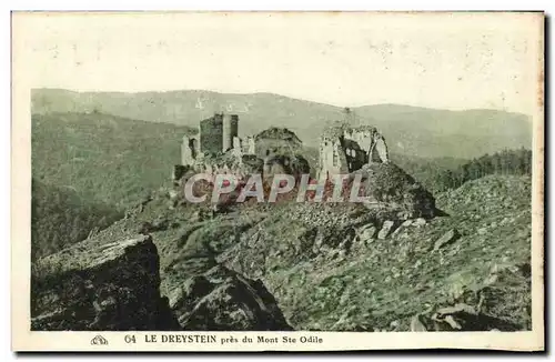 Cartes postales Le Dreystein pres du Mont Ste Odile