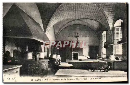 Dauphine Cartes postales Le couvent de la grande chartreuse Le cloitre