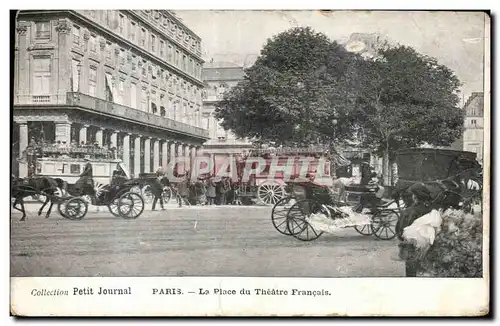 Paris Ansichtskarte AK La place du Theatre Francais