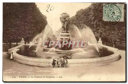 Paris Ansichtskarte AK La fontaine de cArpeaux