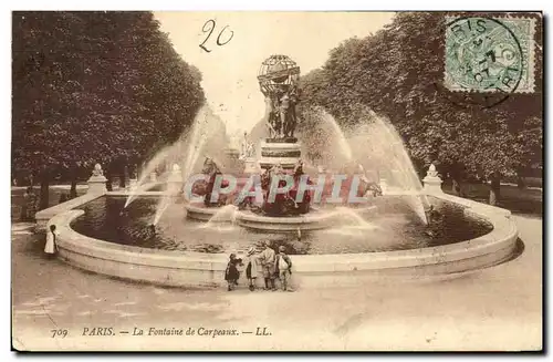 Paris Cartes postales La fontaine de cArpeaux