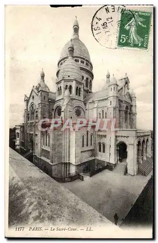 Paris Cartes postales Montmartre Le sacre Coeur