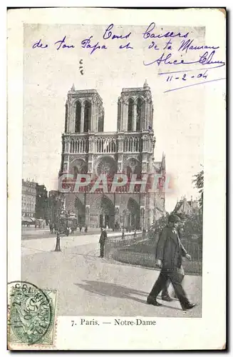 Paris Cartes postales Notre Dame