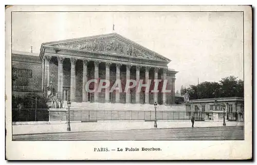 Paris Ansichtskarte AK La palais Bourbon