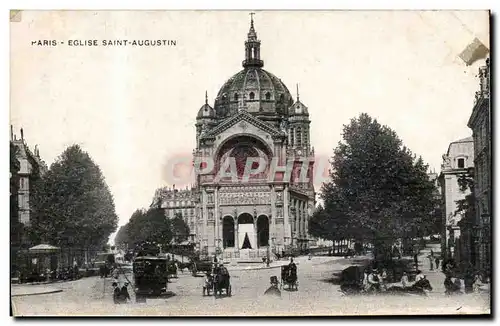 Paris Cartes postales Eglise Saint Augustin