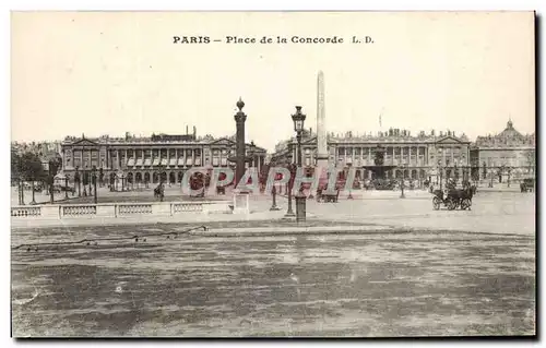 Paris Cartes postales Place de la Concorde