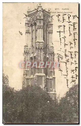 Paris Cartes postales Tour Saint Jacques