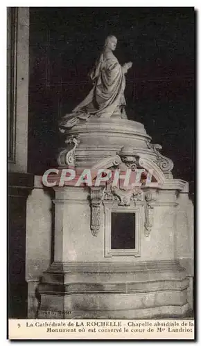 Ansichtskarte AK La cathedrale de la Rochelle Chapelle absidiale de la Ste vierge Monument ou est conserve le coe