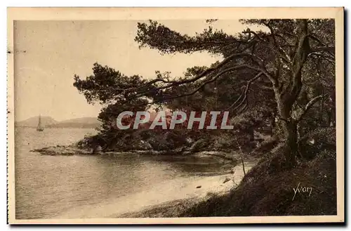 Cartes postales Les iles d&#39Hyeres Porquerolles la plage d&#39argent