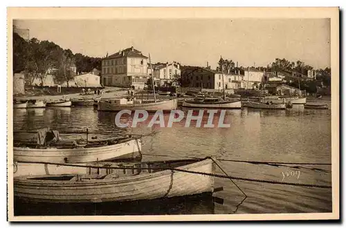 Cartes postales Les iles d'Hyeres Porquerolles Panorama pris de la jetee
