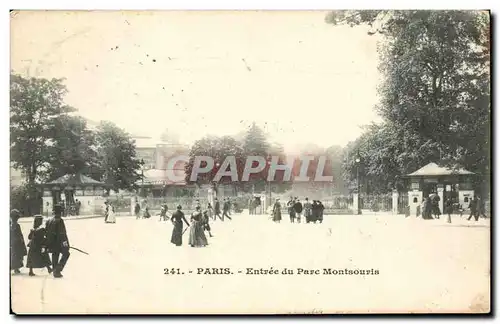 Paris Cartes postales Entree du parc montsouris