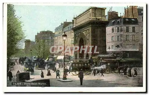 Paris Cartes postales Porte Saint martin