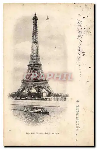 Paris Cartes postales Tour Eiffel