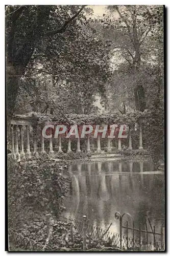 Paris Cartes postales Parc monceau la Naumachie