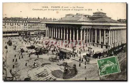 Paris Cartes postales La Bourse