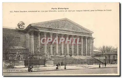 Paris Ansichtskarte AK Palais Bourbon