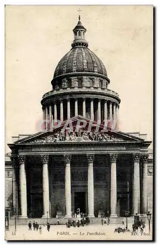 Paris Cartes postales La pantheon