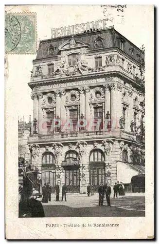 Paris Cartes postales Theatre de la Renaissance