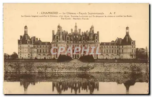 Chambord Cartes postales Le chateau Leckzrinski