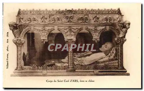 Cartes postales Ars Corps du Cure dans sa chasse