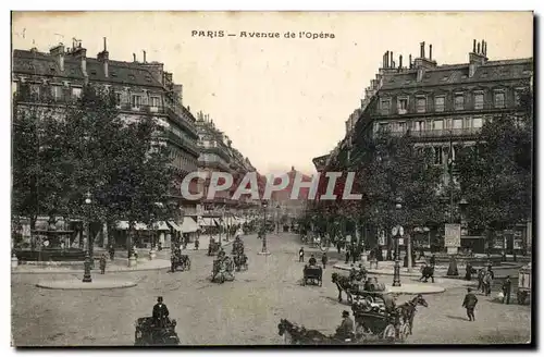 Paris Cartes postales Avenue de l&#39opera