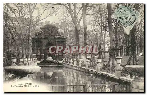 Paris Ansichtskarte AK La fontaine Medicis