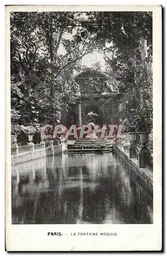 Paris Cartes postales La fontaine Medicis Jardin du Luxembourg