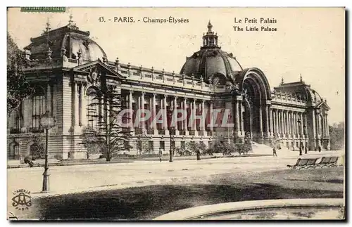 Paris Cartes postales Le petit palais