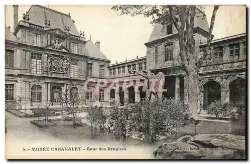 Paris Ansichtskarte AK Musee Carnavelet Cour des drapiers