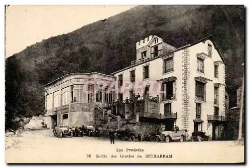 Cartes postales Grottes de Betharram Sortie des grottes