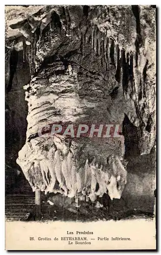 Cartes postales Grottes de Betharram Partie inferieure Le Bourdon